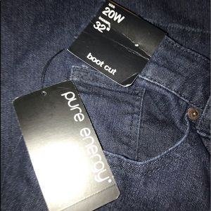 Size 20w pure energy jeans